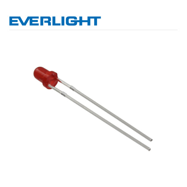 3MM Red LED Diffused